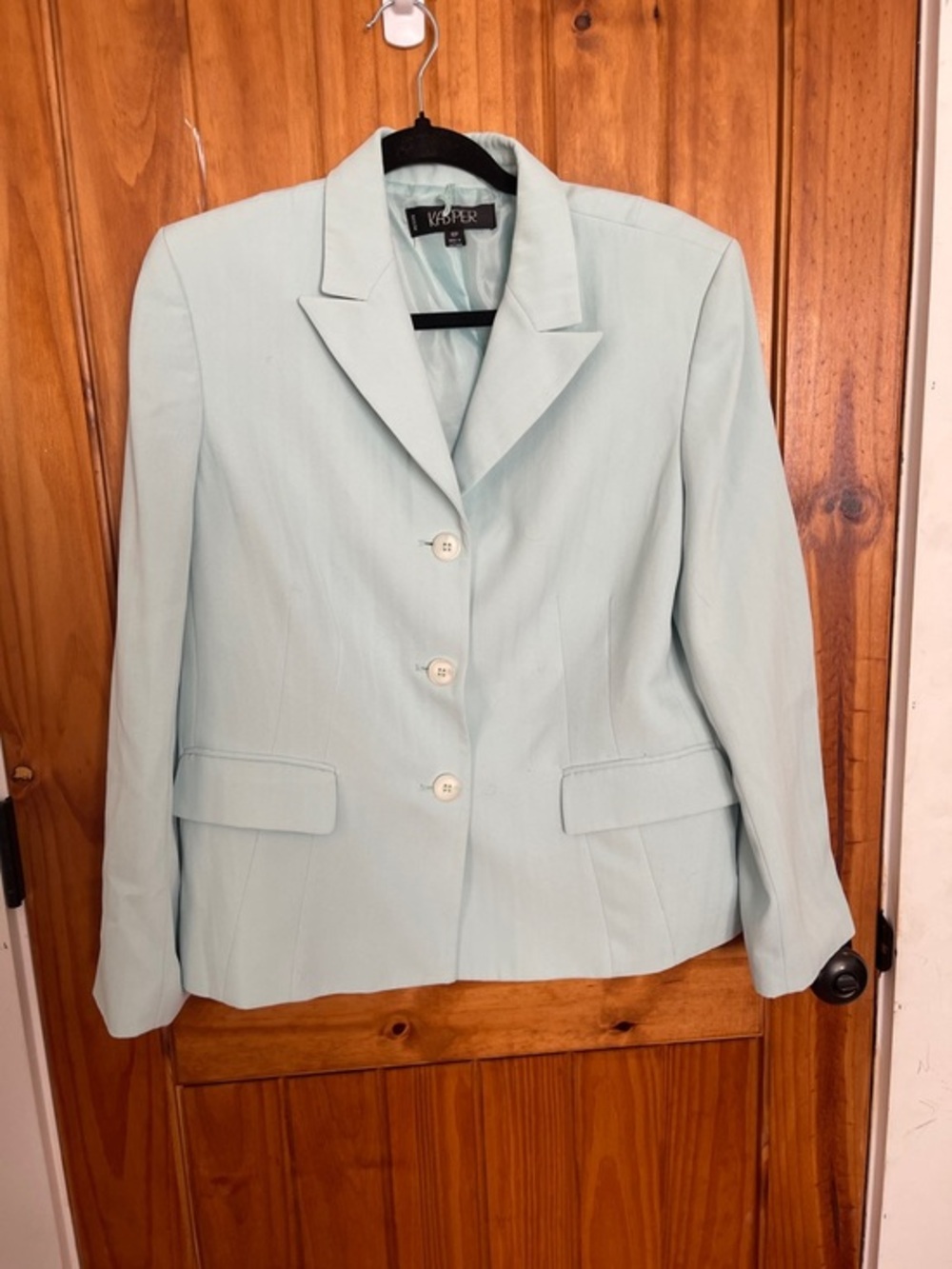 Women's Light Blue Tailored Blazer